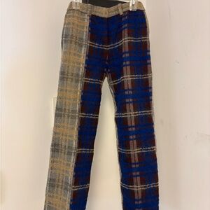 Acne Studios Maya Check Mix Plaid Pants AW16